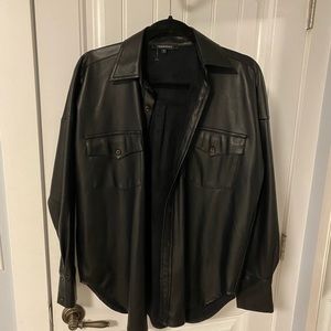 Leather jacket